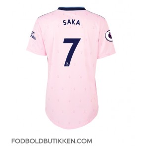 Arsenal Bukayo Saka #7 Tredjetrøje Dame 2022-23 Kortærmet